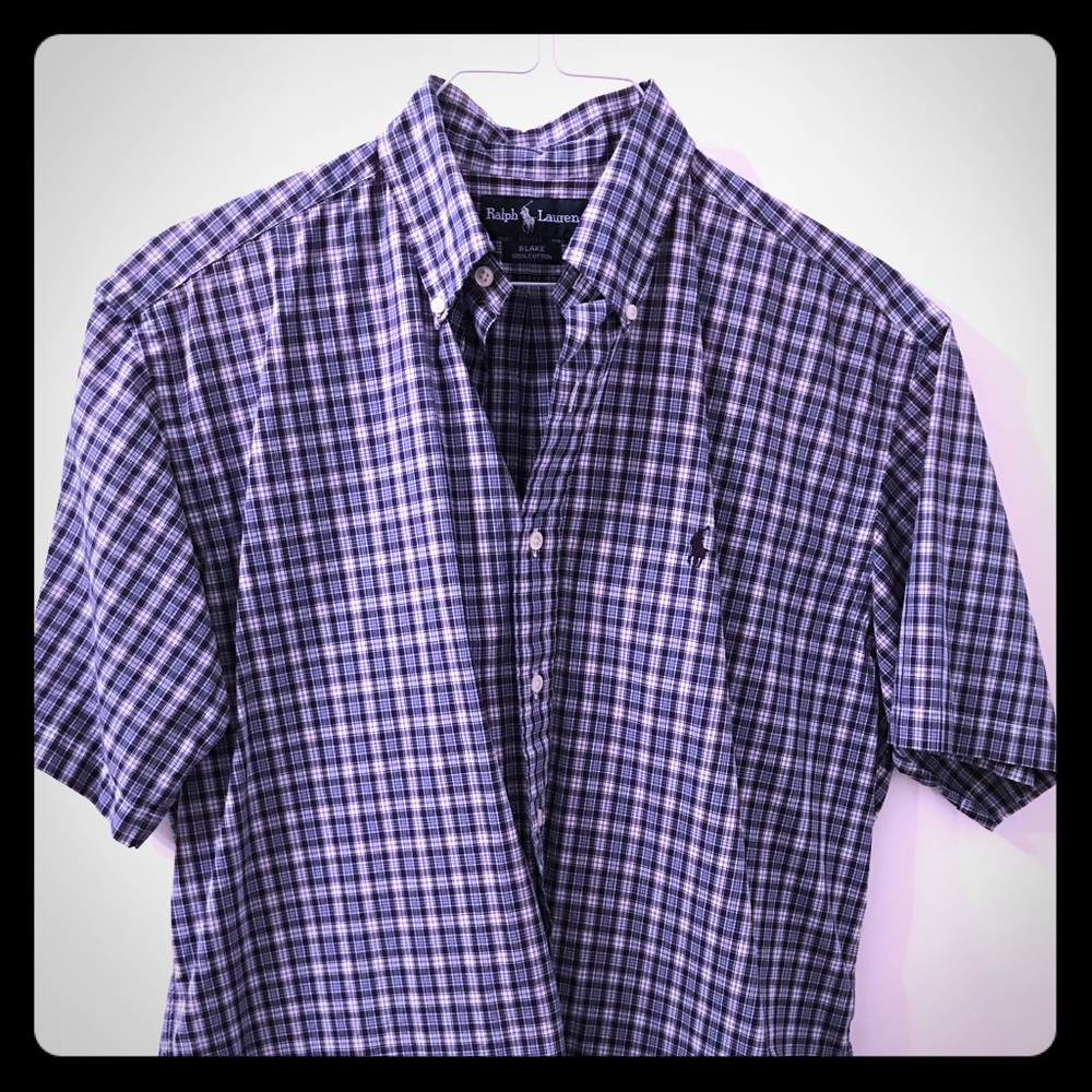 Polo Ralph Lauren short sleeve button down shirt